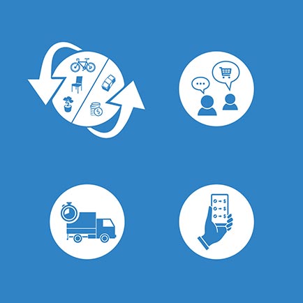 Faevo Mobile App Icons Design